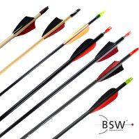 Arrows with vanes - length: 24 inches
