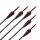 !!TIP!! TropoSPHERE Fibreglass Arrow with Standard Fletching - 24 inches