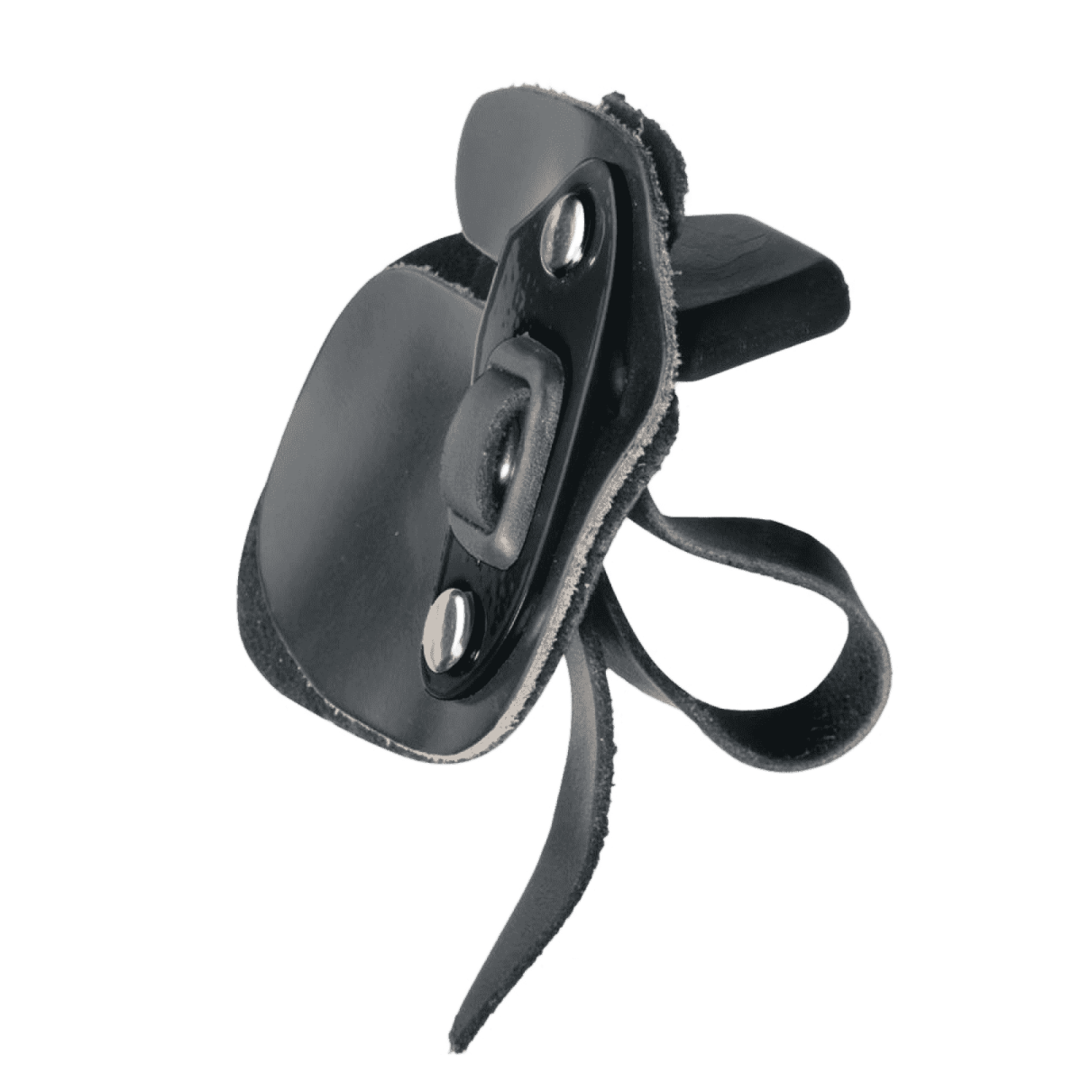 Paradita Dita Arcieria EMSea - 4 Pezzi In Pelle, Protezione Pollice, Per Tiro Con L'arco - Foto 10