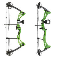 DRAKE Gecko RTS - 30-55 lbs - Compound Bow - Color: Green
