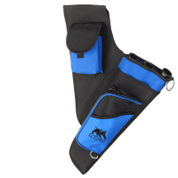 elTORO Side quiver SPORT DELUXE 1 with 2 pockets and 3 tubes