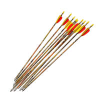 Fiberglass arrow | STRONGBOW - Autumn Camo Bolt - with Vanes | Length: 24 Inches