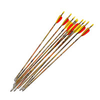 Fiberglass arrow | STRONGBOW - Autumn Camo Bolt - with Vanes | Length: 26 Inches