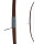 sman Oldmans Wood - Longbow - 58 inches | Color: dark | 35 lbs