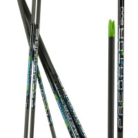 CARBON EXPRESS Predator II - Shaft incl. Nock and Insert | Spine: 500 (30/50) | Full Length - uncut
