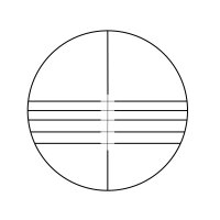 X-SCOPE 4x32 Crossbow SHORT - Scope | 19mm@1 Inch Tube medium (STANDARD)