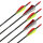 Complete Arrow | TROPOSPHERE - Fibreglass Arrow - with CUSTOM Fletching