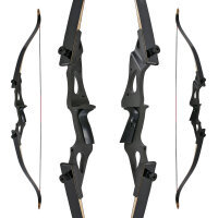 DRAKE Black Raven - 58 inches - 25-60 lbs - Take Down Recurve Bow