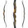 JACKALOPE - Obsidian - 64 inches - Refined Recurve Bow Take Down - 25-50 lbs