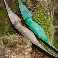 JACKALOPE Malachite Kid - 30 inches - 10-15 lbs - Recurve Bow