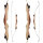 SET RAGIM Wildcat Plus - 62-70 inches - 12-40 lbs - Take Down - Recurve Bow