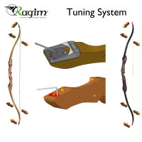 RAGIM Matrix Evo - 70 inch - 14-40 lbs - Take Down - Recurve Bow