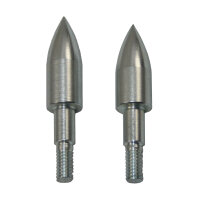 Screw tip | SPHERE F-Bullet nickel-plated - 5/16 inches - 125gr