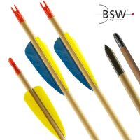 41-45 lbs | Wooden Arrow | HARDWOOD - 11/32 - with...
