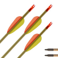 up to 20 lbs | Wooden Arrow | SIOUX - with vanes | 26...