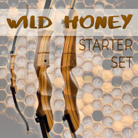 [SPECIAL] SET DRAKE Wild Honey - Take Down - 64 inches - Recurve Bow | 28 lbs | Left Hand