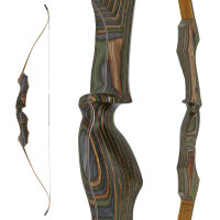 JACKALOPE - Tourmaline - 64 inches - Classic Recurve Bow Take Down - 50 lbs | Right Hand