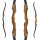 JACKALOPE - Amber - 62 inches - Classic Recurve Bow Take Down - 20-50 lbs