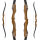 JACKALOPE - Amber - 62 inches - Classic Recurve Bow Take Down - 20-50 lbs