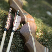 JACKALOPE - Amber - 62 inches - Classic Recurve Bow Take Down - 35 lbs | Right Hand