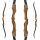 JACKALOPE - Amber - 62 inches - Classic Recurve Bow Take Down - 35 lbs | Right Hand