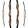 JACKALOPE - Amber - 62 inches - Classic Recurve Bow Take Down - 35 lbs | Right Hand