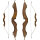 JACKALOPE - Amber - 64 inches - Refined Recurve Bow Take Down - 25-50 lbs
