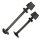 elTORO Pure Black - Traditional Bow-Mounted Quiver