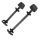 elTORO Pure Black - Traditional Bow-Mounted Quiver