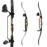 elTORO Pure Brown - Traditional Bow-Mounted Quiver