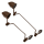elTORO Pure Brown - Traditional Bow-Mounted Quiver