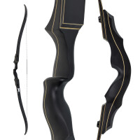 DRAKE ARCHERY ELITE Badger - Take Down Recurve Bow - 62 inches - 35 lbs | Right Hand