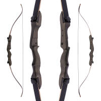[TIP] DRAKE Dark Chocolate - Take Down - 66 inches - 18-38 lbs - Recurve Bow