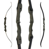 [TIP] DRAKE Dark Chocolate - Take Down - 66 inches - 18-38 lbs - Recurve Bow