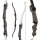 [SPECIAL] DRAKE Dark Chocolate - Take Down - 66 inches - 18-38 lbs - Recurve Bow | Left Hand