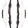 [SPECIAL] DRAKE Dark Chocolate - Take Down - 66 inches - 18-38 lbs - Recurve Bow | Left Hand
