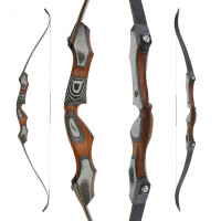 JACKALOPE - Onyx - 64 in. - Take Down Recurve bow - 40 lbs | Right hand