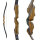 JACKALOPE - Obsidian Hunter - 60 inch - 20-50 lbs - Take Down Recurve Bow