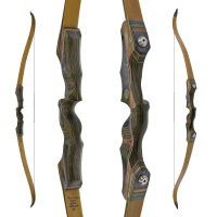 JACKALOPE - Tourmaline Hunter - 60 inch - 20-50 lbs - Take Down Recurve Bow