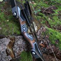 JACKALOPE - Onyx Hunter - 60 inch - 20-50 lbs - Take Down Recurve Bow