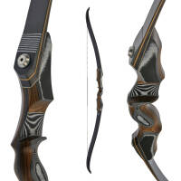 JACKALOPE - Onyx Hunter - 60 inch - 20-50 lbs - Take Down Recurve Bow