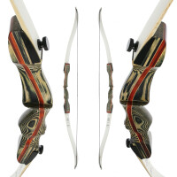 BEARPAW Penthalon Twin Hero - 62-70 inches - 12-42 lbs - Recurve Bow