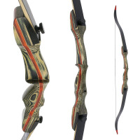BEARPAW Penthalon Twin Hero - 62-70 inches - 12-42 lbs - Recurve Bow