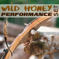 [SPECIAL] SET DRAKE Wild Honey Performance - 68 Inch - 18-38 lbs - Take Down Recurve Bow | Left Hand