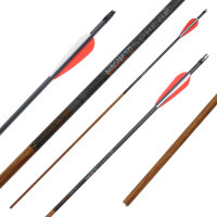 41-55 lbs | [BEST CHOICE] Carbon arrow | MagnetoSPHERE - with Vanes | Spine 400 | 32 inch (price per unit)