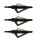 X-BOW broadheads - 3 blades  - Pack of 3