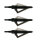 X-BOW broadheads - 3 blades  - Pack of 3