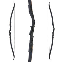 DRAKE Black Velvet - ILF - 62 inches-66 inches - 20-58 lbs - Recurve bow