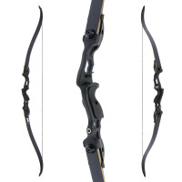 [SPECIAL] DRAKE Black Raven 2.0 - 58 Inch - 60 lbs - Take Down Recurve bow