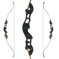 [SPECIAL] DRAKE Black Raven 2.0 - 60 Inch - 45 lbs - Take Down Recurve bow